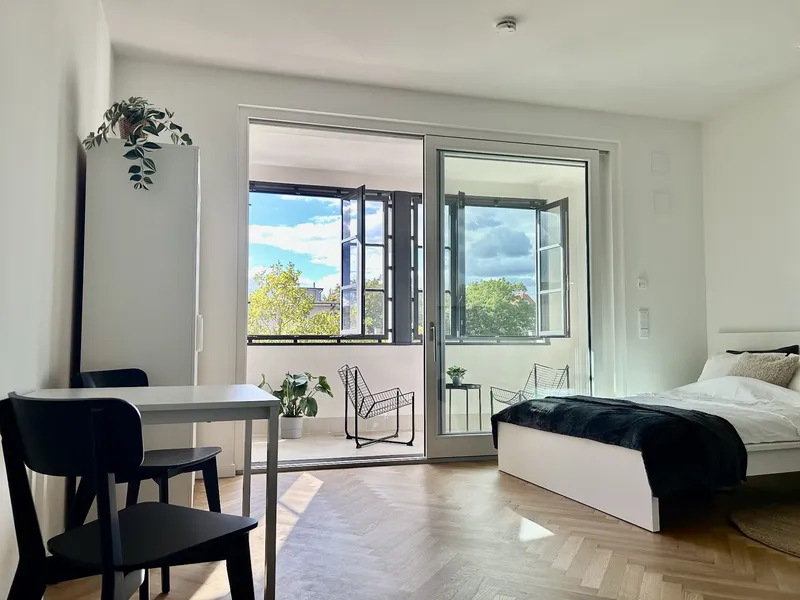 Möblierte 1-Zimmer-Neubauwohnung in begehrter Lage in Schöneberg:  Alles ist brandneu!! — photo 1
